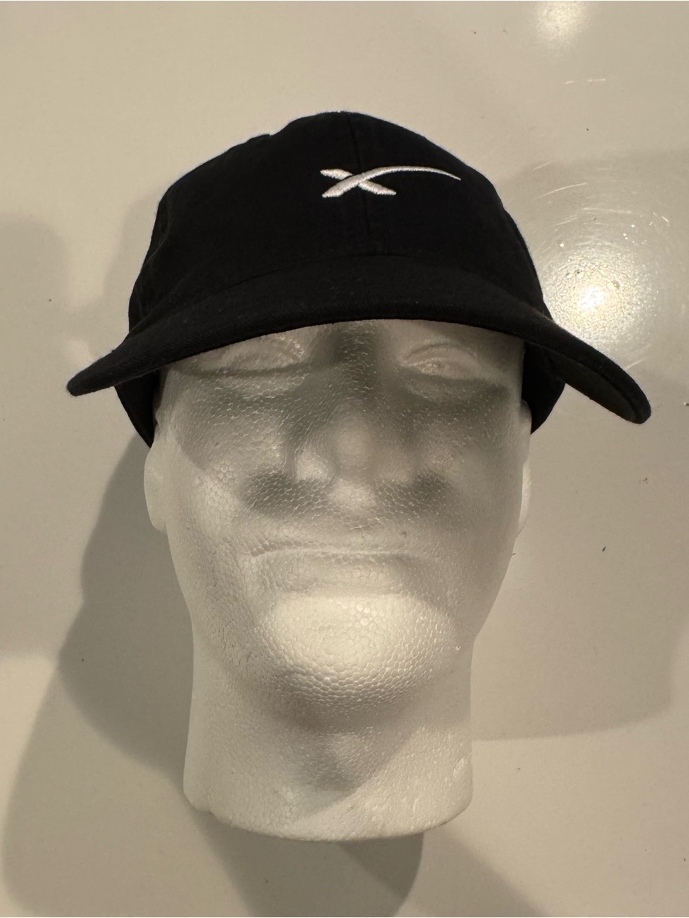 Space X Adjustable Cap Black / White Embroidered New